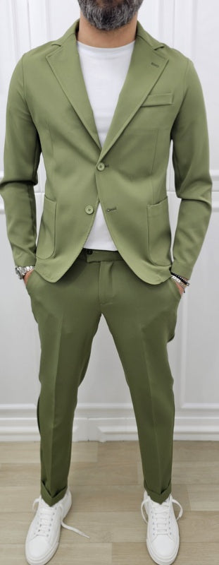 Abito Sharm completo 2 bottoni giacca+pantalone+T-shirt 44,46,48,50,52,54