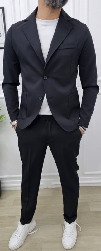Abito Sharm completo 2 bottoni giacca+pantalone+T-shirt 44,46,48,50,52,54