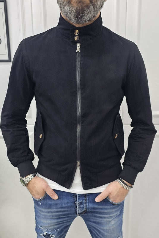 GIUBBINO BOMBER  EFFETTO JEANS 2 COLORI S,M,L,XL,XXL