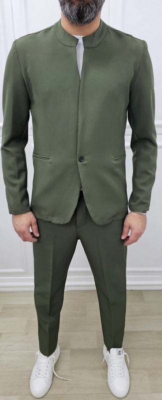 Completo Coreano 1 bottone Giacca+Pantalone+T-shirt  44,46,48,50,52