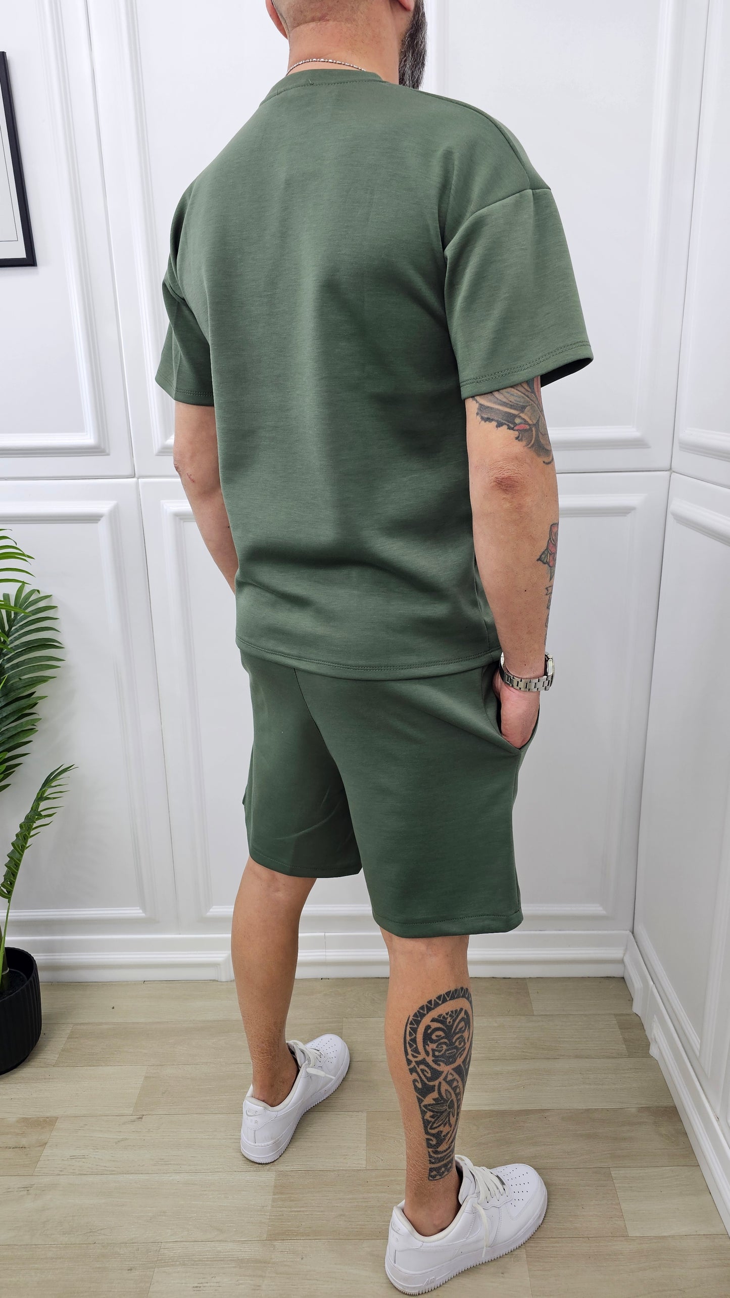 COMPLETO SCUBA BERMUDA+T-SHIRT 4 COLORI S.M.L.XL.XXL