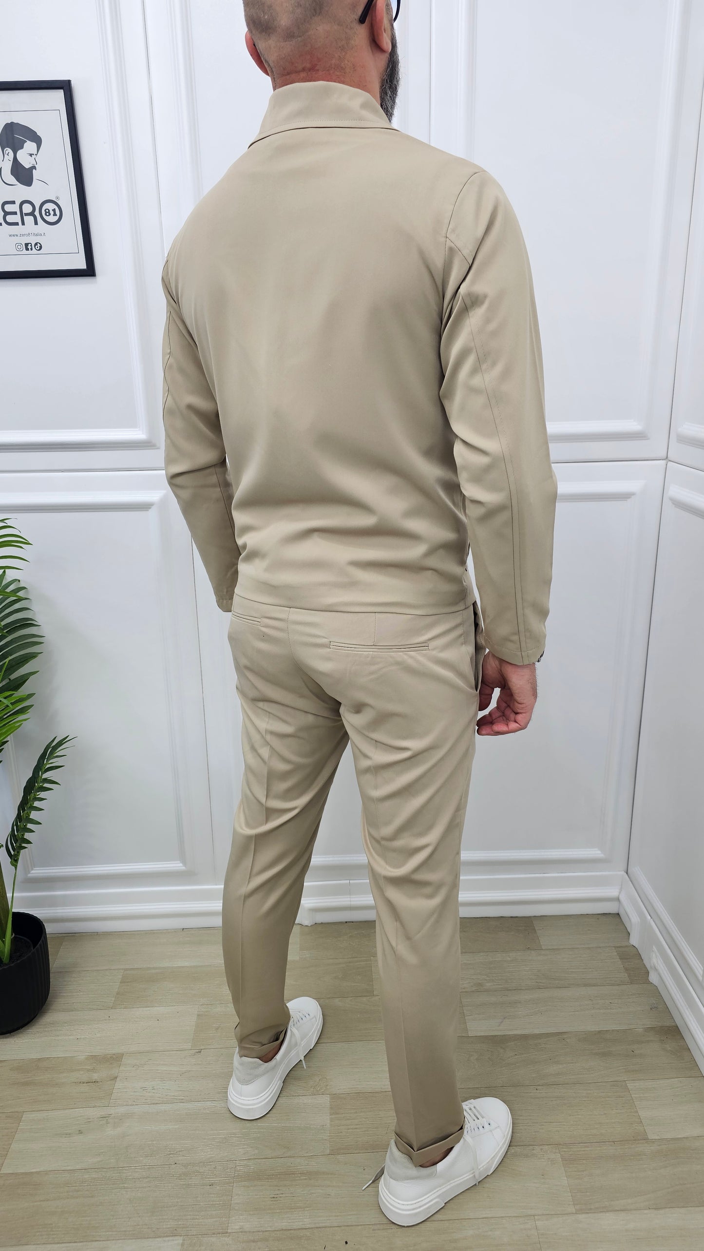 COMPLETO AMSTERDAM PRIMAVERILE GIACCA+PANTALONE S.M.L.XL.XXL