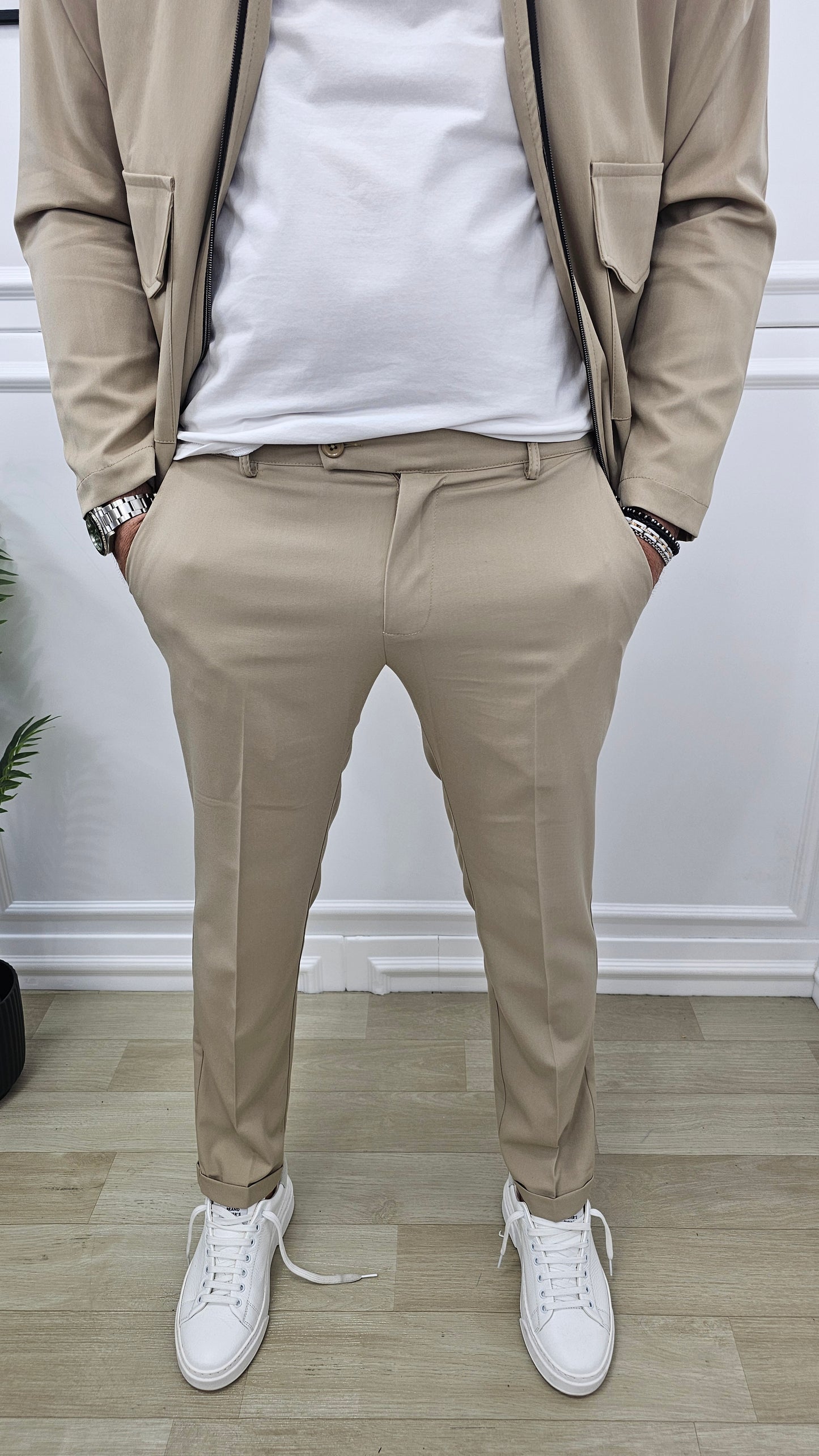 COMPLETO AMSTERDAM PRIMAVERILE GIACCA+PANTALONE S.M.L.XL.XXL