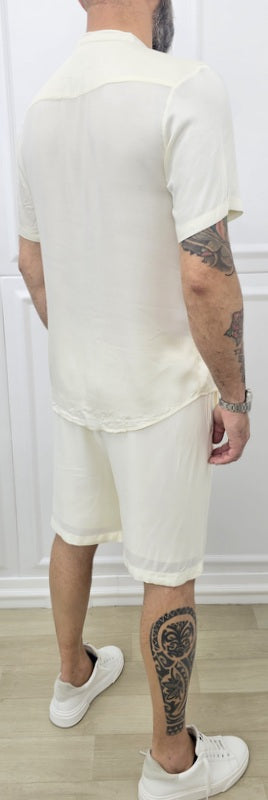 COMPLETO MYKONOS BERMUDA+CAMICIA COREANA 2 COLORI S.M.L.XL