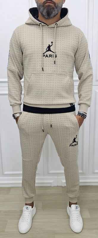 Tuta Paris revolution Cappuccio Grigio, Nero, sabbia,s,m,l,xl,xxl