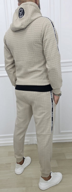 Tuta Paris revolution Cappuccio Grigio, Nero, sabbia,s,m,l,xl,xxl