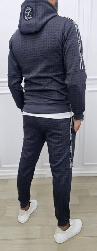 Tuta Paris revolution Cappuccio Grigio, Nero, sabbia,s,m,l,xl,xxl