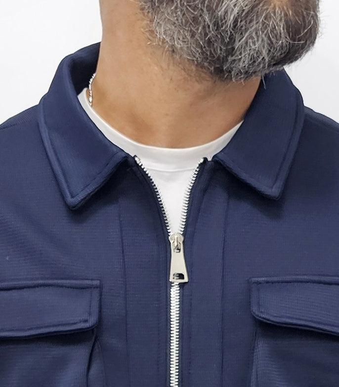 COMPLETO CARGO DISTRICT GIACCA+PANTALONE FELPATO NIDO D'APE  S.M.L.XL.XXL