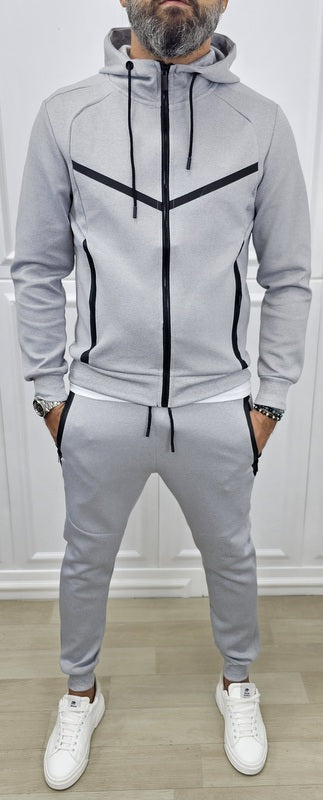 Tuta Tech DYNAMIC V Cappuccio Completo grigio,nero s,m,l,xl,xxl