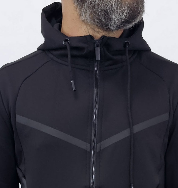Tuta Tech DYNAMIC V Cappuccio Completo grigio,nero s,m,l,xl,xxl