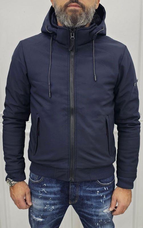 Giubbino uomo Cappuccio STORM TECH 2.0  Nero/ Verde /Blu  s, m ,l, xl , xxl