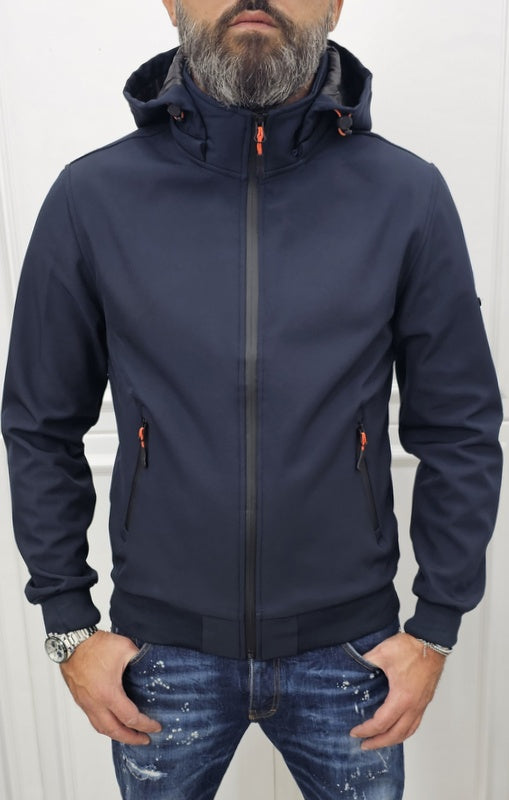 Giubbino uomo Cappuccio STORM TECH Revolution Nero/ Verde /Blu s,m,l,xl,xxl