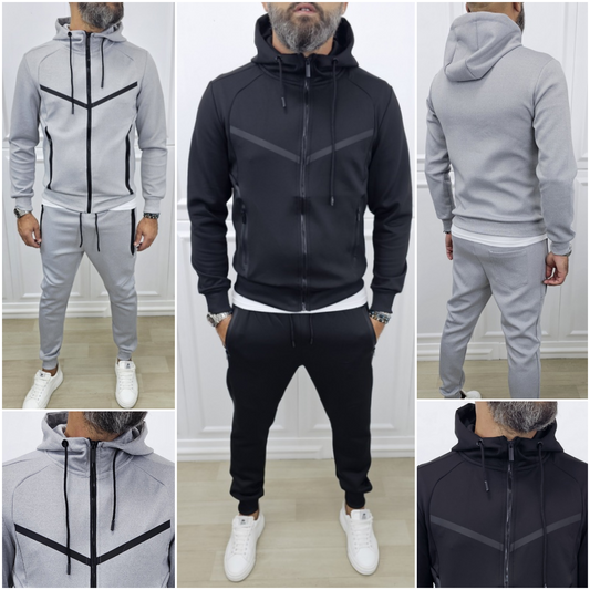 Tuta Tech DYNAMIC V Cappuccio Completo grigio,nero s,m,l,xl,xxl